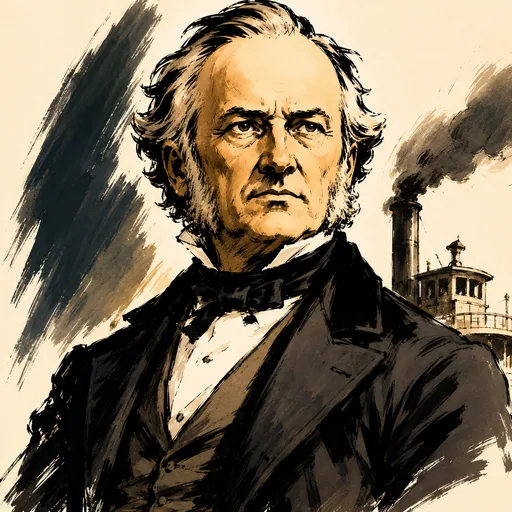 Portrait of Cornelius Vanderbilt