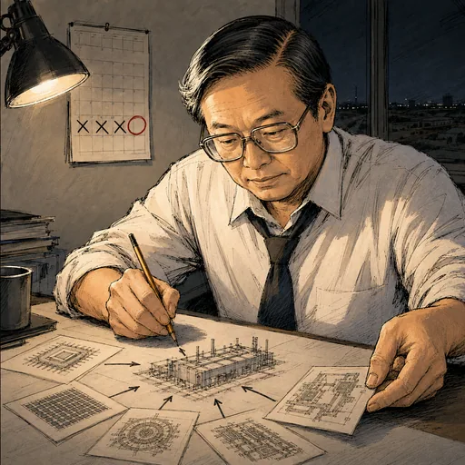 Portrait of Morris Chang