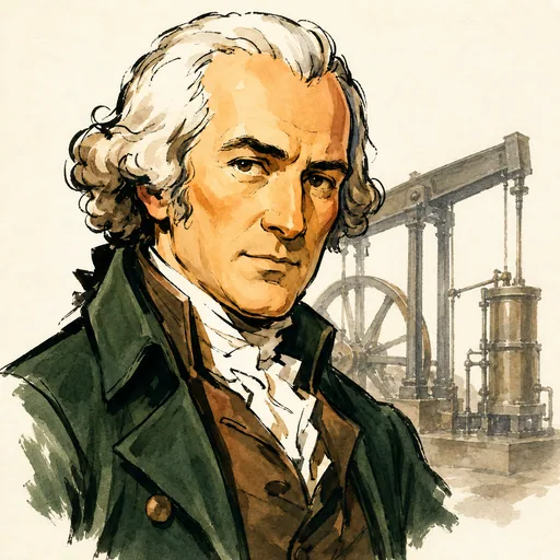 Portrait of James Watt