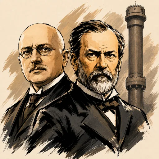 Portrait of Fritz Haber & Carl Bosch