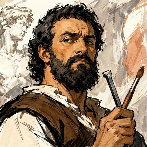 Portrait of Michelangelo