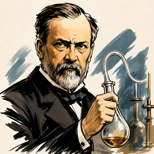 Portrait of Louis Pasteur