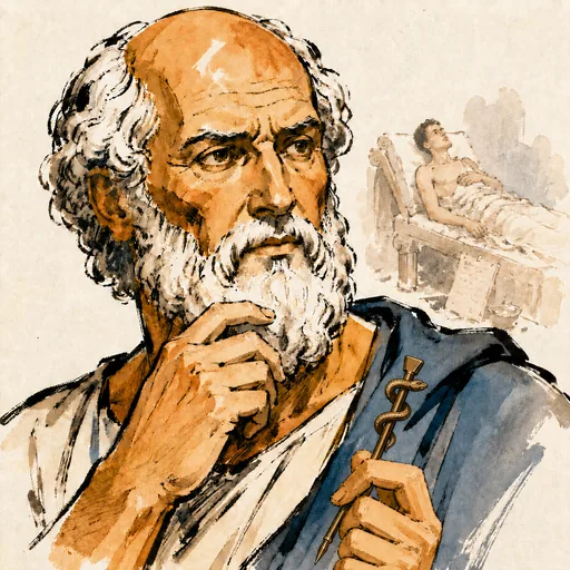 Portrait of Hippocrates