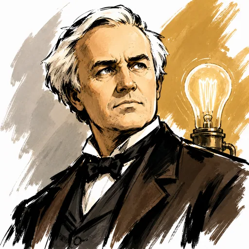 Portrait of Thomas Edison