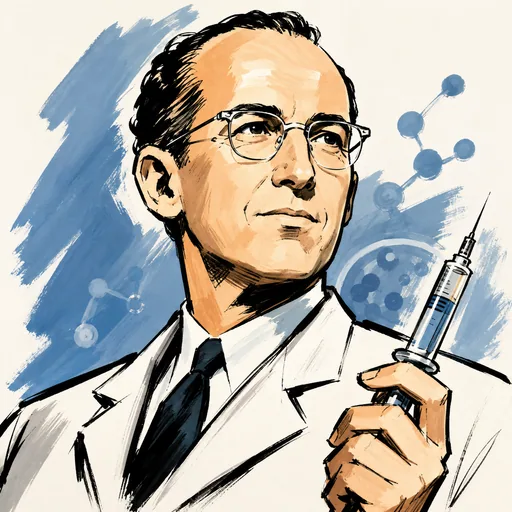 Portrait of Jonas Salk